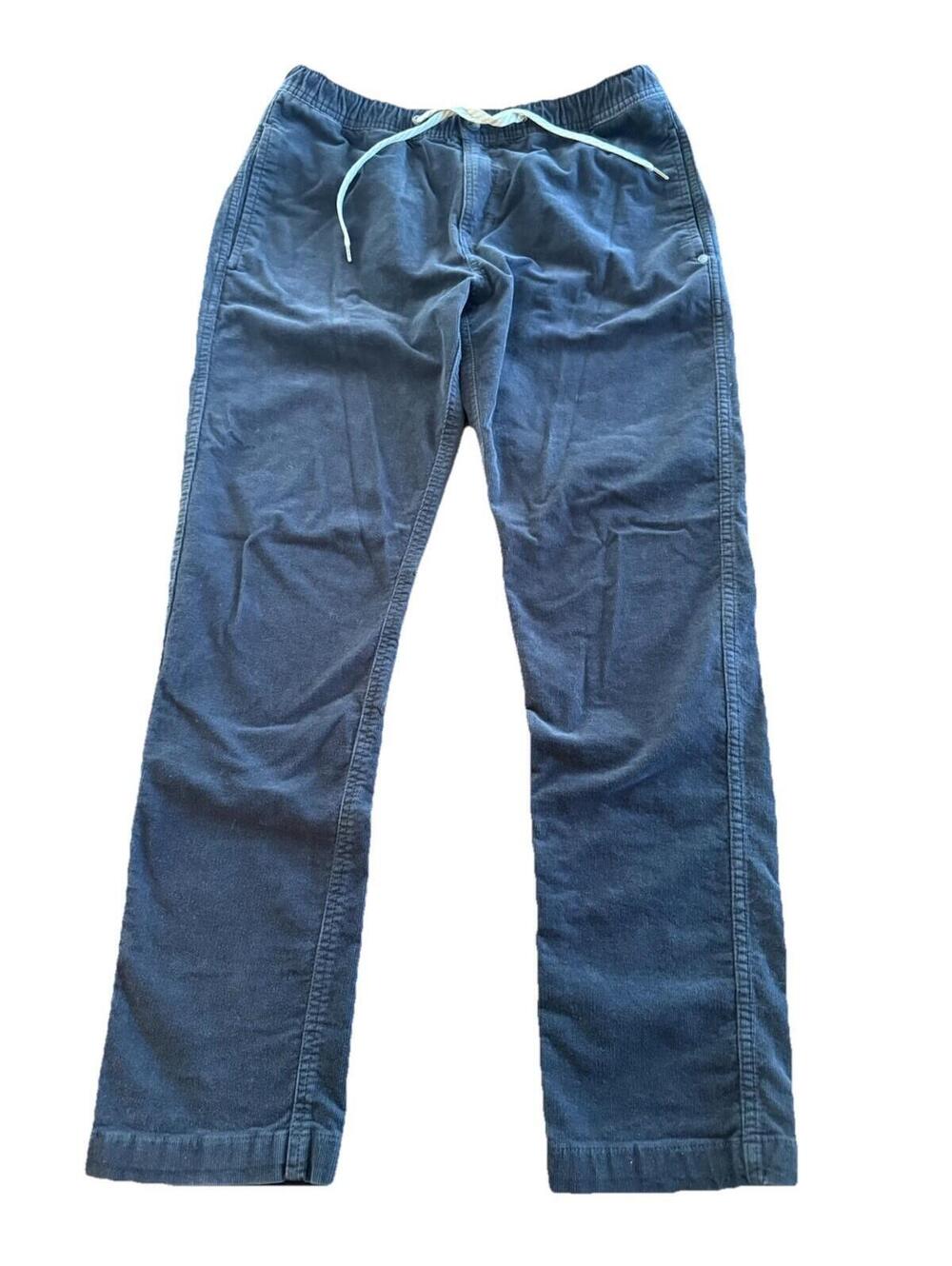 Vuori Men’s Optimist Pants Black Gray Size Medium Men’s Corduroy